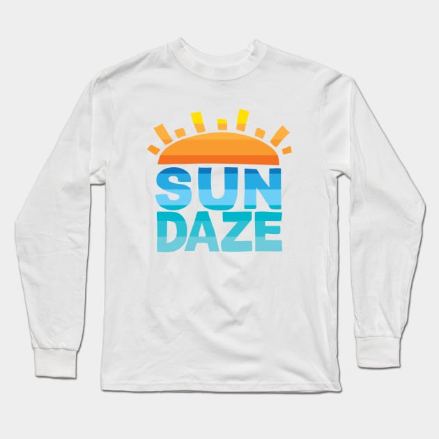 SUNDAZE Long Sleeve T-Shirt by j3productions